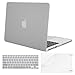 MOSISO Case Only Compatible with MacBook Pro Retina 13 inch (Models: A1502 & A1425) (Older Version Release 2015 - end 2012), Plastic Hard Shell Case & Keyboard Cover & Screen Protector, Neutral Gray