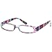 Gamma Ray Women's Reading Glasses - 4 Pairs Ladies Fashion Readers for Women - 2.00
