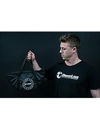 notan recuperación elástica Mini trampolín   18" portátil plegable con funda de transporte