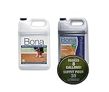 Bona Hardwood Floor Cleaner Refill with Concentrate (makes 8 Gallons) Super Bundle