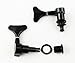 IKN Black Tuning Pegs 2L2R Machine Heads Bass Gotoh Style