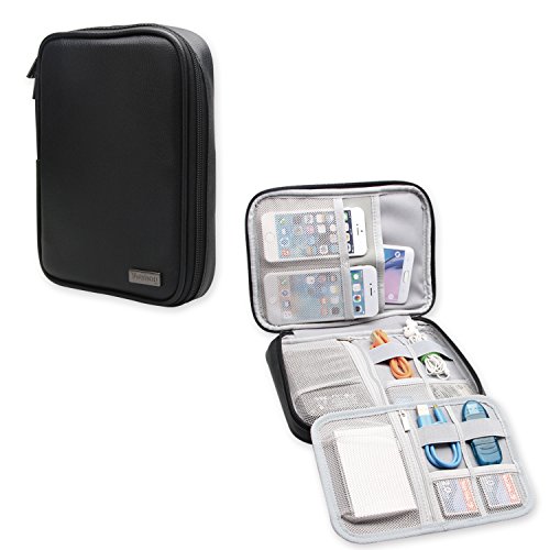 Teamoy electronic organizer, travel gadget bag for cabl…