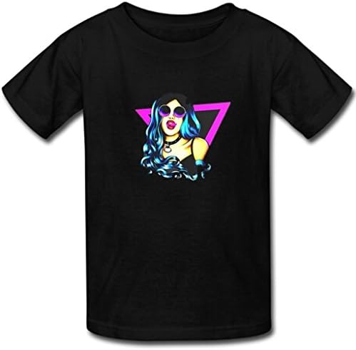 Taojing Custom Adore Delano Men's Short Sleeve T-Shirt Basic Cotton Tee L Black