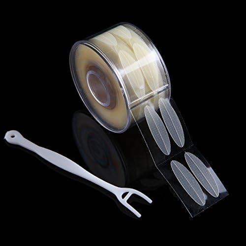 CASA SHOP 600pcs L Makeup Clear Beige Eyelid Stripe Big Eye Decoration Invisible Double Fold Eyelid Shadow Sticker