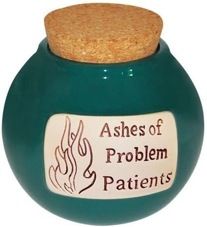 Ashes of Problem Patients Hand Crafted Word Jar...The Original Word Jar by Muddy Waters Pottery