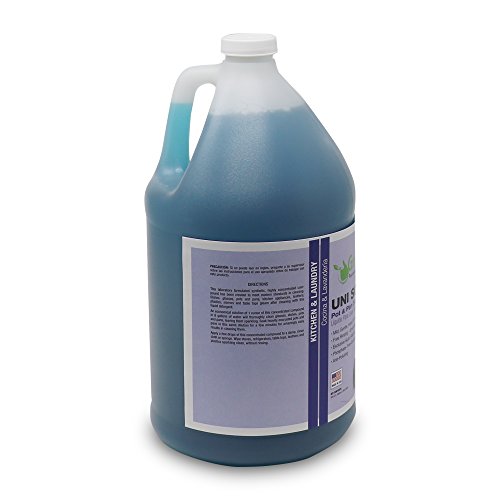 Unisoft Kitchen Commercial Hand Dish Detergent Pot & Pan Soap Liquid [Concentrated]Light or Heavy Use, 1 Gallon