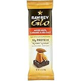 Raw Revolution Glo Mixed Nuts Caramel and Sea Salt Bar, 1.6 Ounce -- 12 per case.