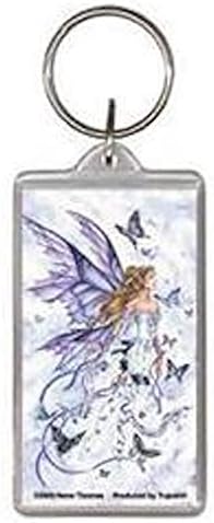 Nene Thomas Fairy Lucite Keychain Lavendar Serenade