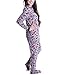 Caramel Cantina Juniors Women One Piece Zip PJS Footed Adult Onesie (Small, Nutcracker)