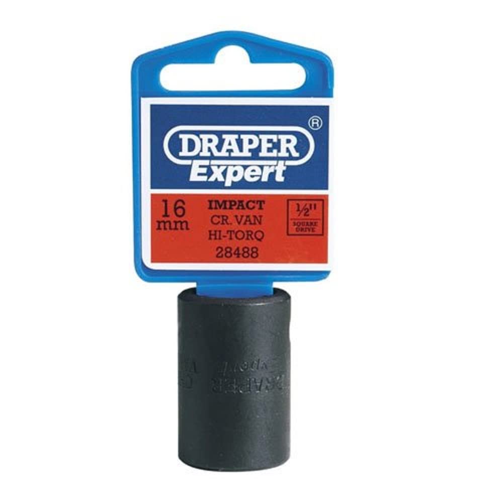 Draper 28488 16mm 1/2-inch Drive Impact Socket — image 1