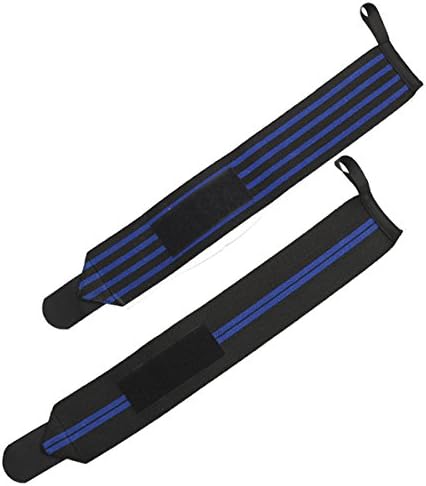 Ultra Flex Hand and Wrist Brace(1 pair) Support for Sports, Joint Pain Relief, Arthritis and Injury Recovery, Patella Protection Weightlifting Gym Both Men &amp; Women Black &amp; Blue