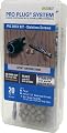 Pro Plug PVC Plugging System for AZEK Brownstone Decking - Stainless Steel - 75 pcs for 20 Sq. Ft.