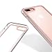 Caseology Coastline for Apple iPhone 8 Plus Case (2017) / for iPhone 7 Plus Case (2016) - Slim & Transparent - Pink