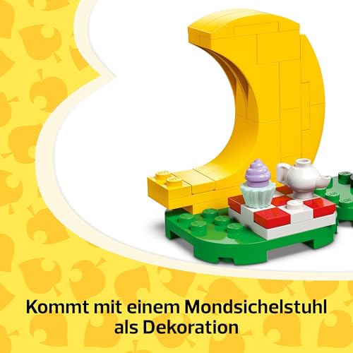 LEGO Animal Crossing Star Gazing with Eufemia, Building Set for Children, Video Game Set for Imaginative Role Play, Toy for Girls and Boys from 6 Years, Animal Toy with Figures, 77053