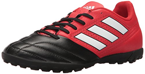 Adidas performance men s ace 17.4 tf soccer shoe, red/white/black…