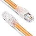 CNCOB 40Gb Cat8 Ethernet Cable Shielded Internet LAN Computer Patch Cord 2000MHz Faster Than Cat7 Cat6 High Speed SSTP Cable for Gaming Home Router(6 feet (2M)) primary