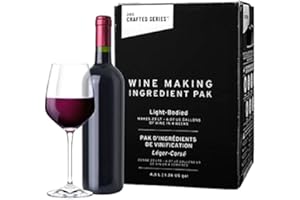 ABC CORK CO. ABC Cork Co Wine Making Kit | 6 Gallon Wine Kit | Premium Ingredients for DIY Wine Making, Makes 30 Bottles of Wine (California North Coast Cabernet, Light-Bodied)
