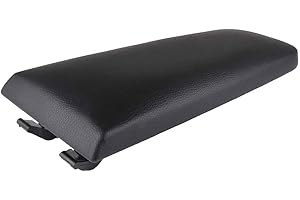 TOTMOX Leather Center Console Armrest Cover Lid Black Center Console Covers Compatible with Volkswagen Beetle 1999-2009