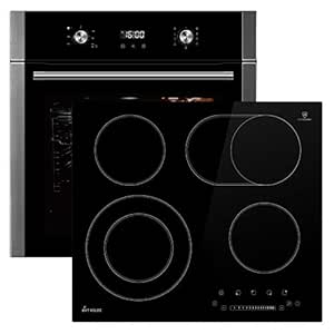 Horno eléctrico integrado de 60cm EB8310ED + vitrocerámica de 59cm ...