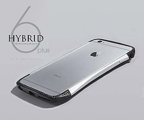 Deff Hybrid Cleave real Carbon Alu Mix Bumper Case for Iphone 6 (4.7) - Carbon&Silver