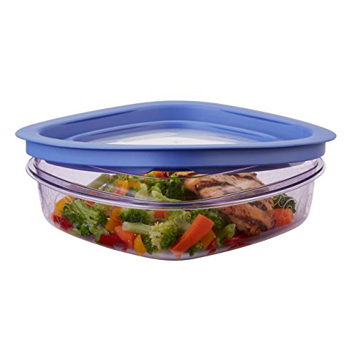 Rubbermaid Premier Easy Find Lids Food Storage Containers, Purple, 20