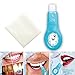 Pro Nano Teeth Whitening Kit Nano Cleaning Brush Tooth Stains Remover Teeth Cleaning Strips for Oral Cleaning(1 handles + 2 strips)