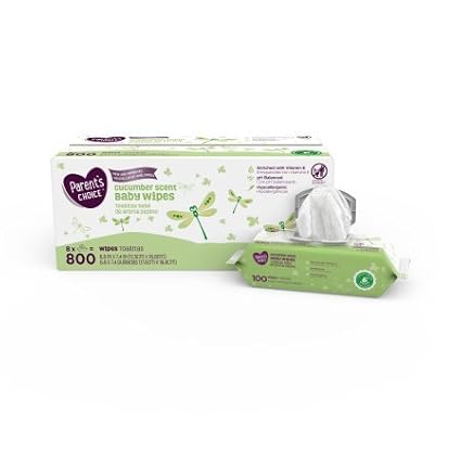 parents choice cucumber baby wipes