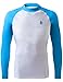 Men's Long & Short Sleeve Rashguard Performance UV Sun Protection UPF 50+ Swim Surf Tee
