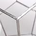 NCYP 5.3 inches Silver Handmade Wall Hanging Geometric Glass Terrarium Window Sill Balcony Succulent Planter Small Indoor Decoration Flower Pot Vase Centerpiece for Wedding Table (No Plants)
