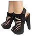 Soda Women's MVE Shoes Thick Heel Manji Comfortable platform open toe