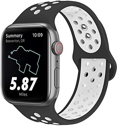 MITERV Sport Bands Compatible with Apple Watch Band 38mm 42mm 40mm 44mm iWatch Bands Replacement for Apple Watch Series 4 Series 3 Series 2 Series 1 Women Men S/M M/L