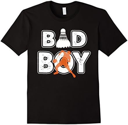 Mens Badminton Tshirt - Badminton Love Shirts Small Black