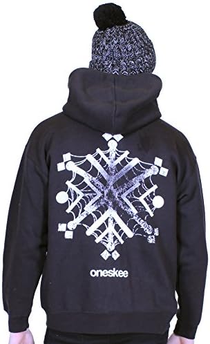 Oneskee Apres Zip Huddy Men's St Anton Black XL