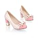 Carol Shoes Fashion Bows Womens High Heel Dress Shoes