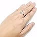 Elfasio Womens Girls Stainless Steel Ring Band Celtic Knot Silver Tone Fashion Jewelry Size 6