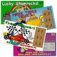 4 Fake Lottery - Lotto Tickets