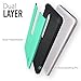 TUDIA Merge Nokia 6.1 Case with Heavy Duty Extreme Protection/Rugged but Slim Dual Layer Shock Absorption Case for Nokia 6.1 (2018) (Mint)