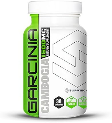 Supptech | Garcinia Cambogia Weight Loss Pill - Extra Strength (90 Capsule - 1 Month Supply)…