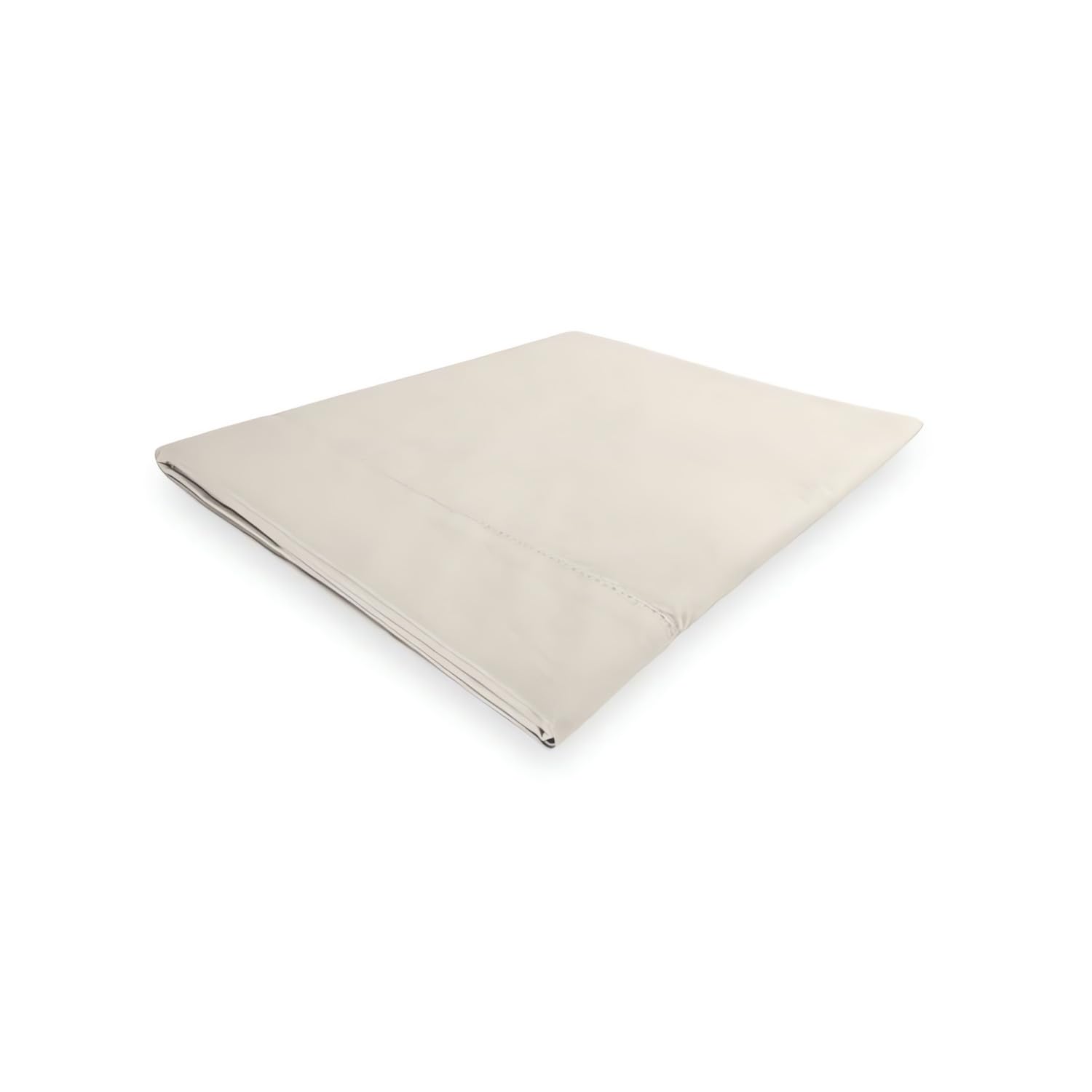 Soleil d'ocre Camille Flat Sheet, Cotton, Off-White, 180 x 290 cm