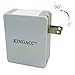 Wall Charger,KingAcc(TM) 25W 5A 4-Port USB Wall Charger With PowerSmartTM Technology For Apple iPad Air,iPads,iPad Mini,iPhone 6 6Plus 5 4,Samsung Galaxy S4 S5 S6 Note 2 3 4 Tab Series, Nexus,HTC, Motorola Android Devices-18 Months Warranty