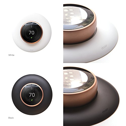 elago Wall Plate Cover Designed for Google Nest Learning Thermostat [White] - Compatible with Nest Learning Thermostat 1st/2nd/3rd Generation, Not Compatible with 2020 Models [US Patent Registered] - Thumbnail 7