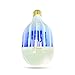 E-ZAPPER - BUG ZAPPER Light Bulb - UPGRADED 12UV 110V DAYLIGHT E27 DUAL-USE LED Bug Light Insect Zapper Mosquito Killer. USE INDOOR for Kitchen Garage Gym USE OUTDOOR for Porch Deck Barn Camping.