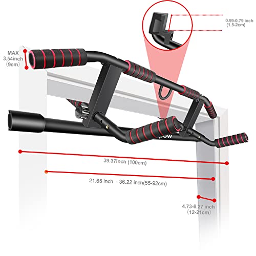 Armpow Pull up Bar for Doorway, Multifunctional Chin Up Bar,Workout