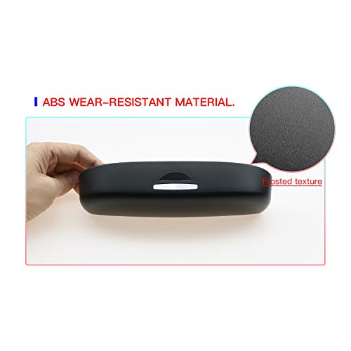 CDEFG Car Sunglasses Storage Box Glasses Holder Eyeglasses Storage Case for 2018-2019 C-HR CHR (Black)
