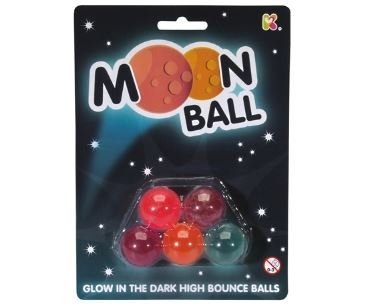 Moon Ball - Glow In The Dark High Bounce Balls