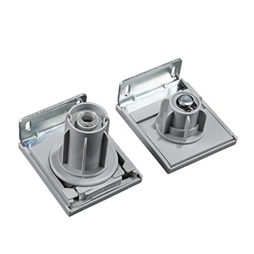 Dolity 38mm Window Treatments Roller Blinds Shades Clutch Bracket DIY Hardware Kits - Gray - Thumbnail 4