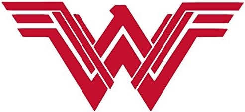 W0NDER W0MAN NEW M0VlE Vinyl Sticker Decal (Real Red, 12" x 5.4")