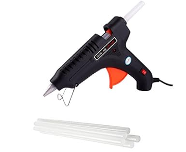 I-Will 100 Watt Glue Gun with 5 Glue Sticks (Black)