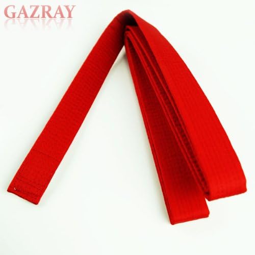 Martial Arts Taekwondo Karate Judo Rank Belt Size 000-8, Red