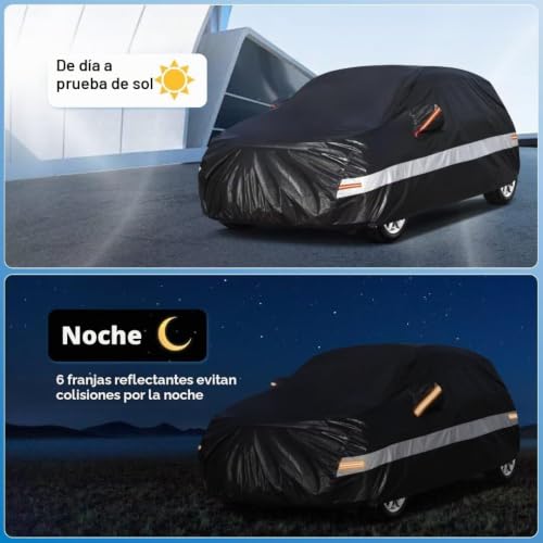 Holthly Exterior Car Cover for BMW 1 Series (2004-2025), Car Cover 10 Layers of Protection, 100% Waterproof, Anti-Dust, Windproof, Rain Waterproof, UV Protection.